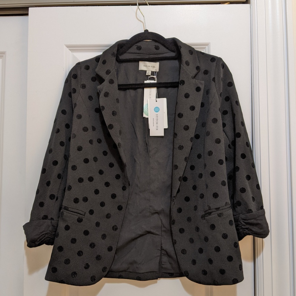 Polka-dot Blazer